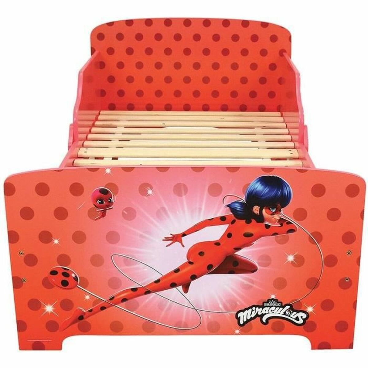 Pat pentru copii Fun House Miraculous 140 x 70 cm